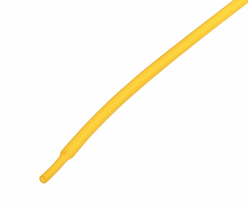 картинка Термоусаживаемая трубка 2,0/1,0 мм, желтая, (уп. 50 шт. по 1 м) REXANT от магазина Электротехника