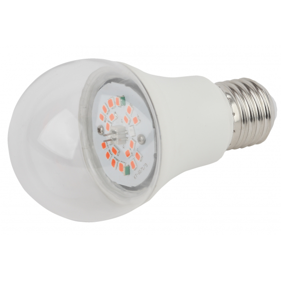 картинка Лампа LED для растений 10Вт E27 прозрачн. 110х60 IP20 ЭРА от магазина Электротехника