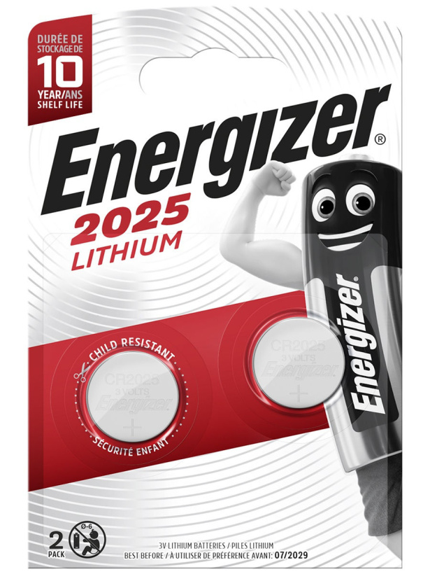 картинка Элемент питания CR2025 Energizer  от магазина Электротехника
