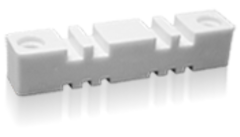 картинка Изолятор шинный плоский ИШП для шин 5 и 10мм. (L=180мм.) TDM от магазина Электротехника