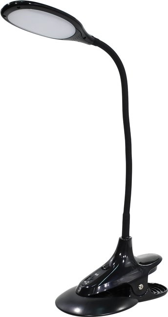 картинка Светильник настольный LED 10W,сенсорный,чёрный с серебром ЭРА !!! от магазина Электротехника
