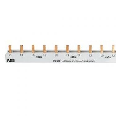 картинка Шинная разводка 3-фазная 60 мод. 63А для авт-в Compact PS3/60 ABB от магазина Электротехника