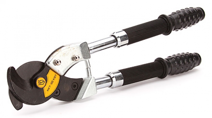 картинка Ножницы НКТ-30 для резки кабелей и прутков с лезвиями повышенной твердости КВТ от магазина Электротехника