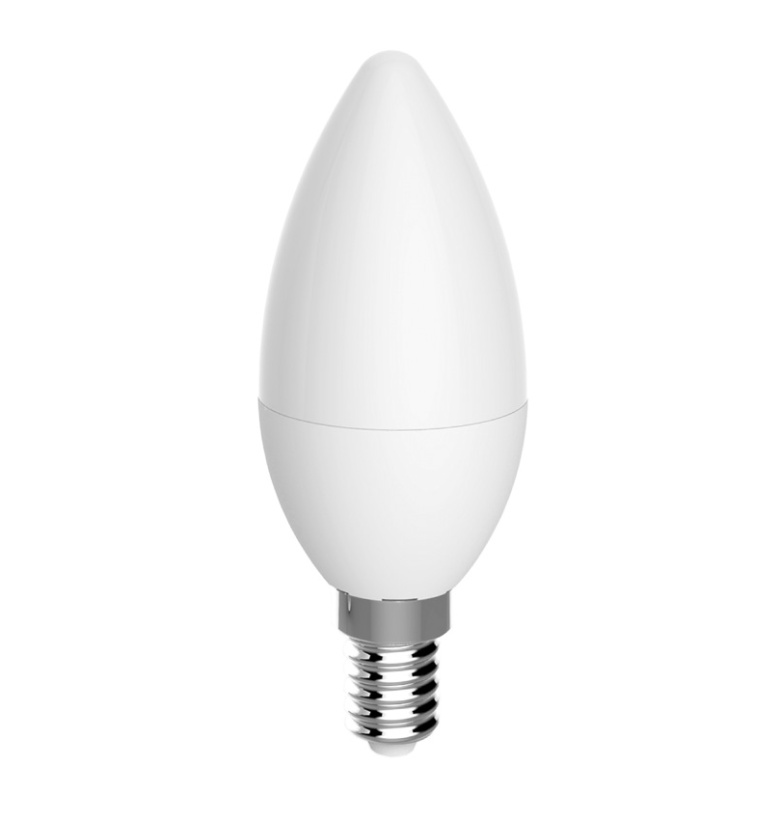 картинка Лампа LED  8Вт Е14 (650lm) 2700К 170-265В С35 свеча Фарлайт от магазина Электротехника