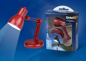 картинка Фонарь-лампа светодиод. 1LED 3xAG3, пластик. корпус, цвет-красный серии Стандарт "Replica" Uniel от магазина Электротехника