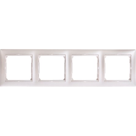 картинка Рамка 4-пост. жемчужный Valena Legrand от магазина Электротехника