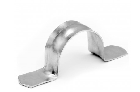 картинка Держатель оцинкованный двусторонний d40мм для монтажного пистолета ДКС от магазина Электротехника