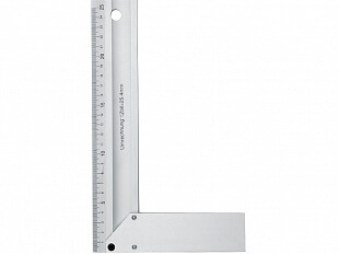 картинка Угольник алюминиевый 350мм VOREL от магазина Электротехника
