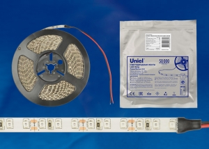 картинка Лента LED ULS-2835  9.6W/m 120Led 4200K(w) 12V IP65 8мм/5м Uniel !!! от магазина Электротехника