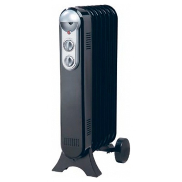 картинка Радиатор масляный 1.5кВт 7 секций черный EXTRA от магазина Электротехника