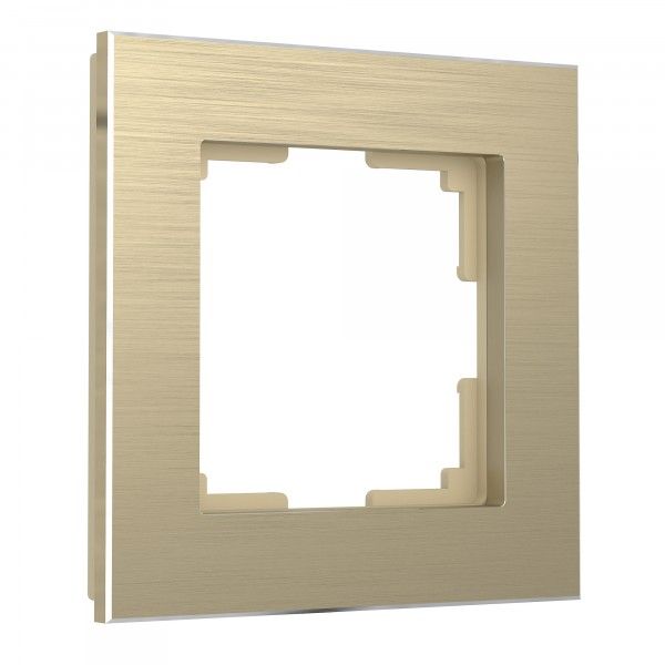 картинка Рамка 1-пост. шампань алюминий WERKEL от магазина Электротехника