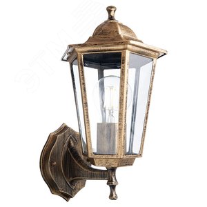 картинка Светильник-НБУ-60w вверх Е27 IP44 чер.зол. 6101 FERON от магазина Электротехника