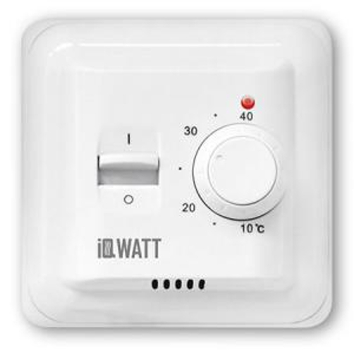 картинка Терморегулятор IQ THERMOSTAT M (Белый) (механическое управление) от магазина Электротехника