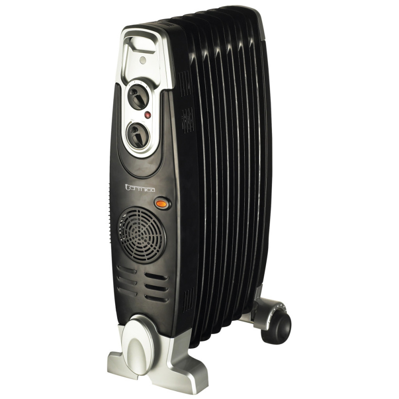 картинка Масляный радиатор 11 секций с вентилятором 2.5кВт Termika от магазина Электротехника