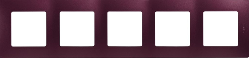 картинка Рамка 5-пост. сливовая Etika от магазина Электротехника