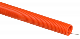 картинка Труба гофр. ПНД d32 с протяжкой оранжевая тяжелая (25м) IEK от магазина Электротехника