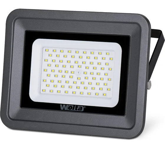 картинка Прожектор (LED)  70Вт  5700К 6300Лм IP65 холодный белый Wolta от магазина Электротехника