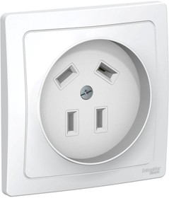 картинка Розетка 1-м 32А IP20 400В 3п+N белая  BLANCA Systeme Electric от магазина Электротехника