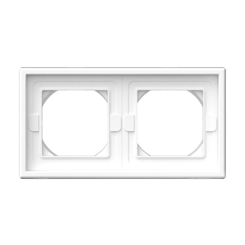 картинка Рамка 2-пост. IP44 белый ArtGallery от магазина Электротехника