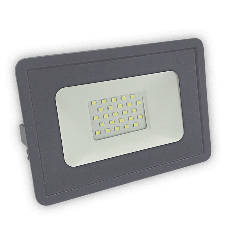 картинка Прожектор (LED)  20Вт 6500К 1700Лм IP65 серый Фарлайт от магазина Электротехника