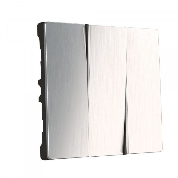 картинка Накладка для диммера глянцевый никель Werkel от магазина Электротехника