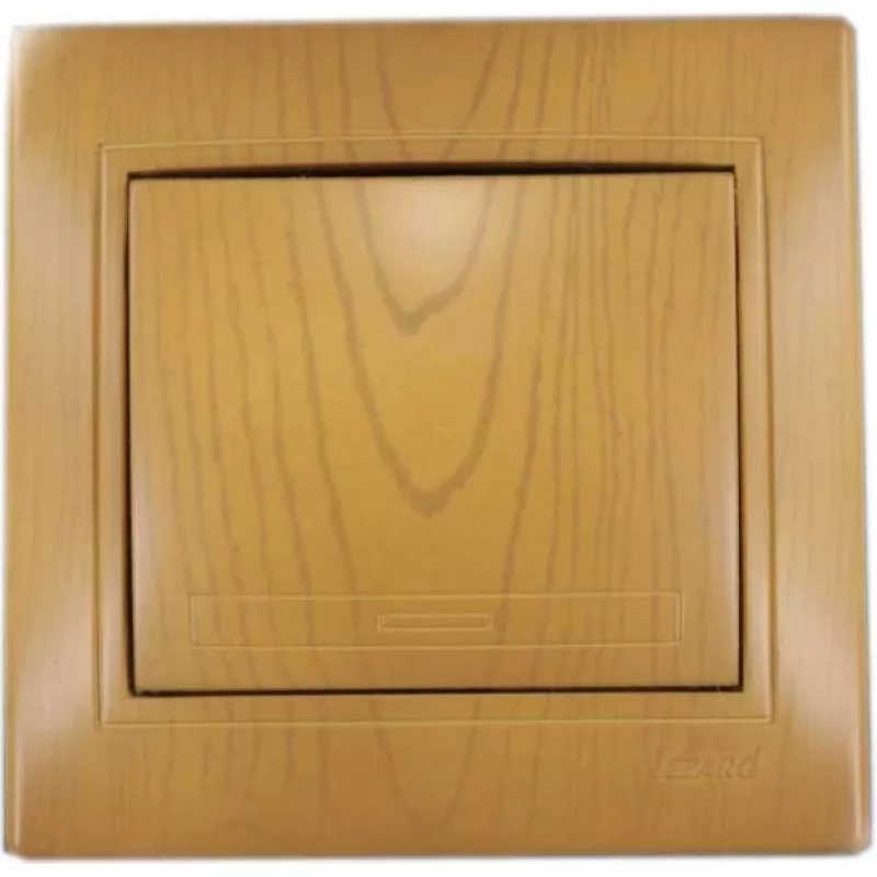 картинка Выключатель 1-кл.керамика ольха Mira Lezard от магазина Электротехника