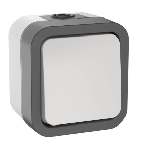 картинка Выключатель 1-кл.10А ОУ IP55 TS211 белый TORS IEK от магазина Электротехника