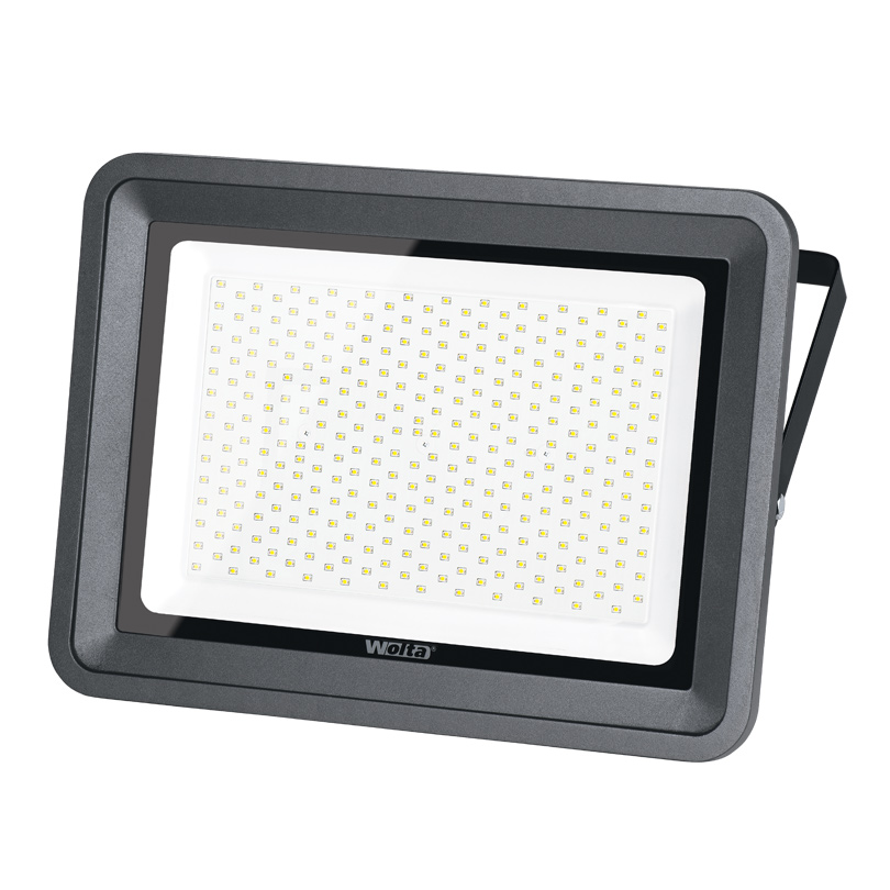 картинка Прожектор (LED) 300Вт 5700К 27000Лм IP65 серый Wolta от магазина Электротехника