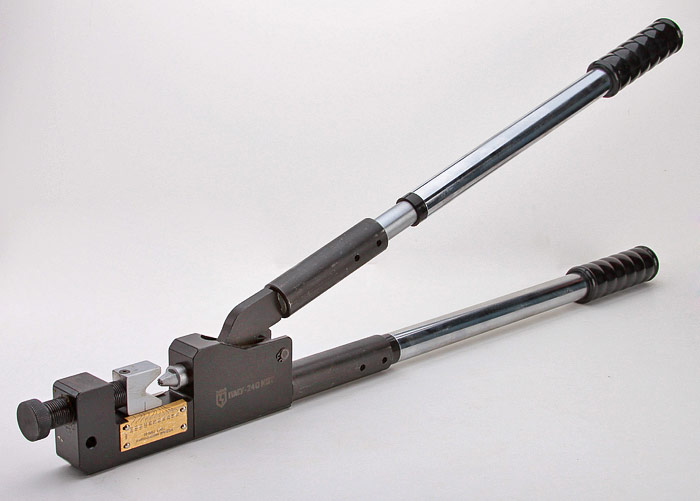 картинка Пресс механический универсальный ПМУ-240 для клиновидной опресовки КВТ от магазина Электротехника