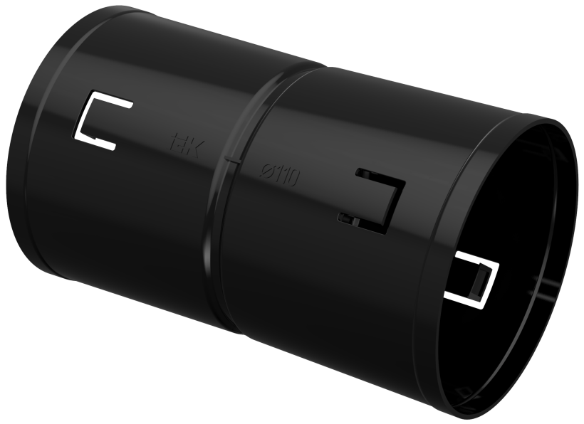 картинка Муфта соединительная для двустенной трубы d110 IEK от магазина Электротехника