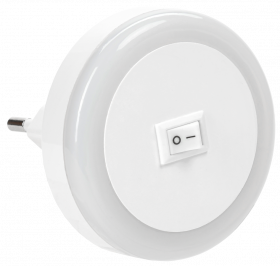 картинка Светильник-ночник LED 0,5W 006 круг 220V IP20  IEK от магазина Электротехника
