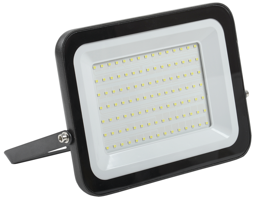 картинка Прожектор (LED) 100Вт 4000К 8000Лм IP65 черный СДО 06-100 IEK от магазина Электротехника