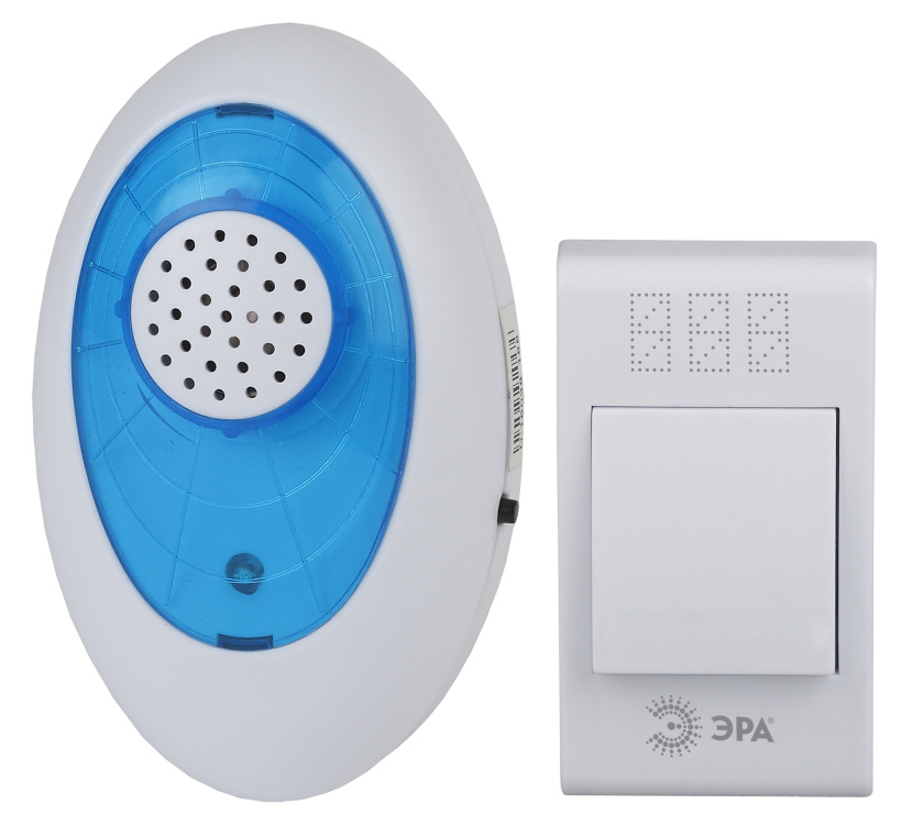 картинка Звонок беспроводной 32 мелодий 100м. 2хААА А01 ЭРА от магазина Электротехника