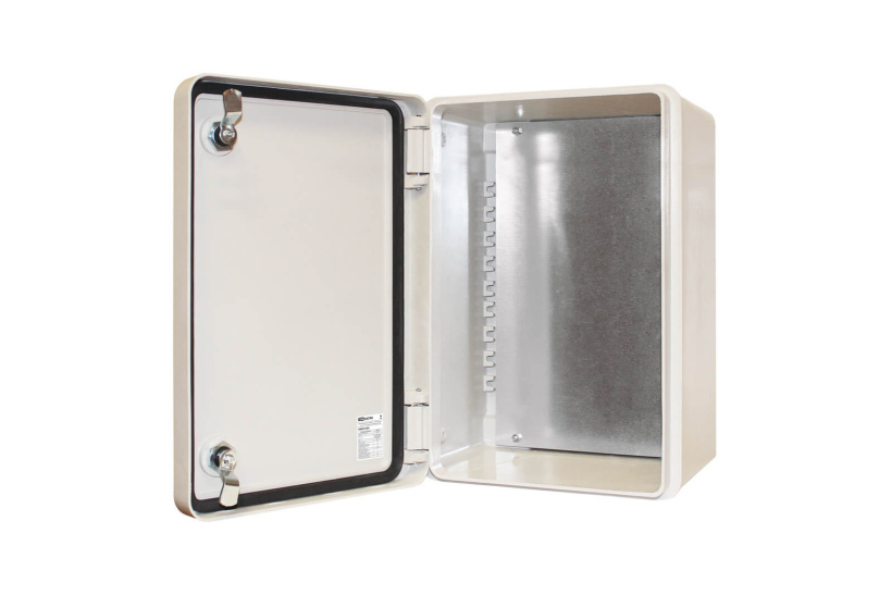 картинка Щит антивандальный навесной ЩПМП-1-2 IP66 (500х350х220) TDM от магазина Электротехника