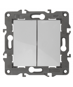 картинка Переключатель 2-кл. авт. клем белый Elegance Эра от магазина Электротехника