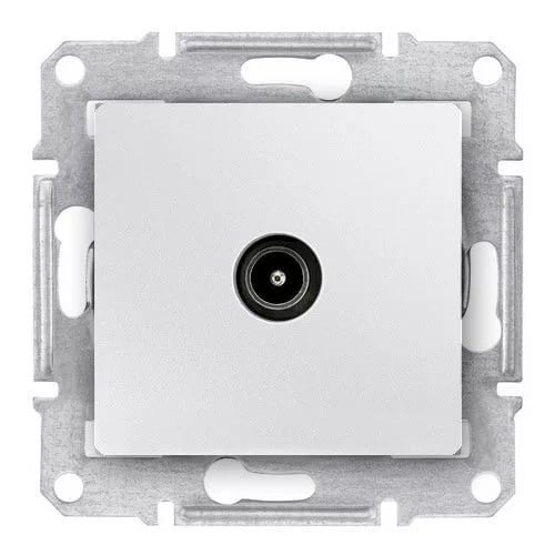 картинка Розетка TV проходная 4дБ белая Sedna от магазина Электротехника