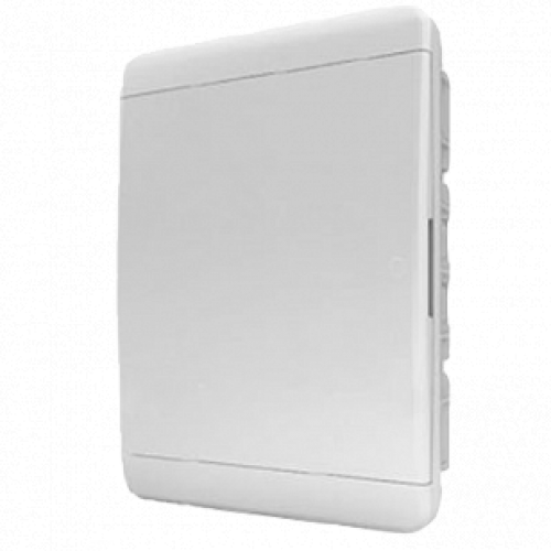 картинка Пластиковый распределительный щит BVN 40-54-1 непрозрачная белая дверца Tekfor от магазина Электротехника