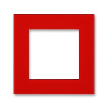 картинка Сменная панель на рамку 1-пост. красный LEVIT от магазина Электротехника