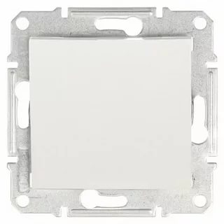 картинка Выключатель 1-кл. 10А СУ механизм белый Sedna от магазина Электротехника