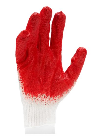 картинка Перчатки х/б латексный облив 13 класс от магазина Электротехника