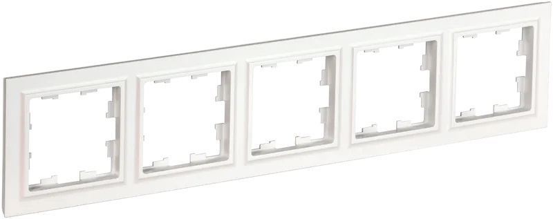 картинка Рамка 5-пост. белый BRITE от магазина Электротехника