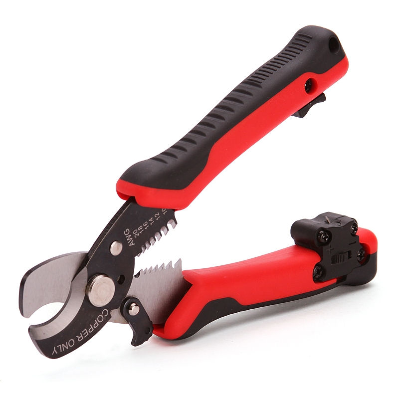 картинка Ножницы МС-04 для резки и зачистки проводов с продольной разделкой оболочек круглых кабелей КВТ от магазина Электротехника