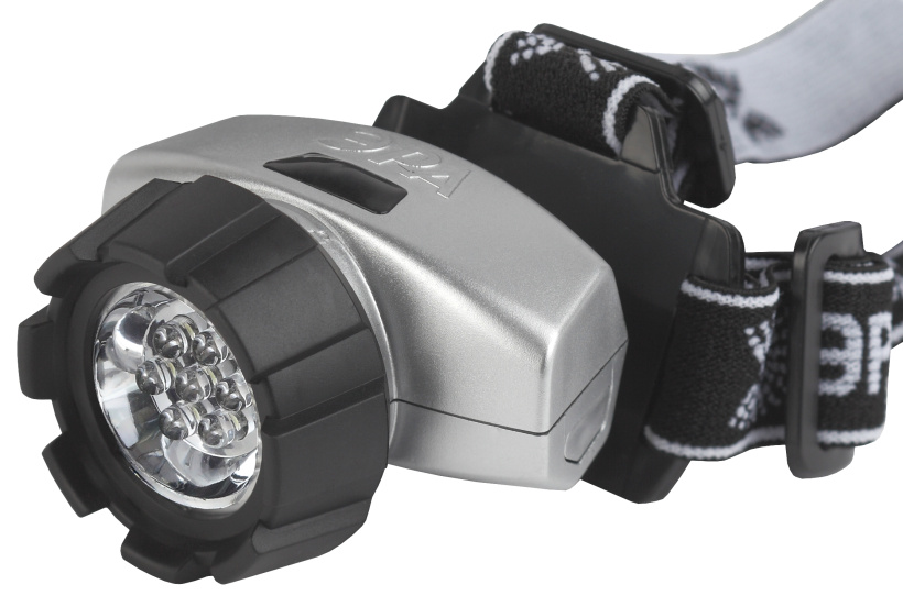 картинка Фонарь налобный LED 1,5Вт 100Лм 7Led 3хААА, бл (5/100/400) G7 ЭРА от магазина Электротехника