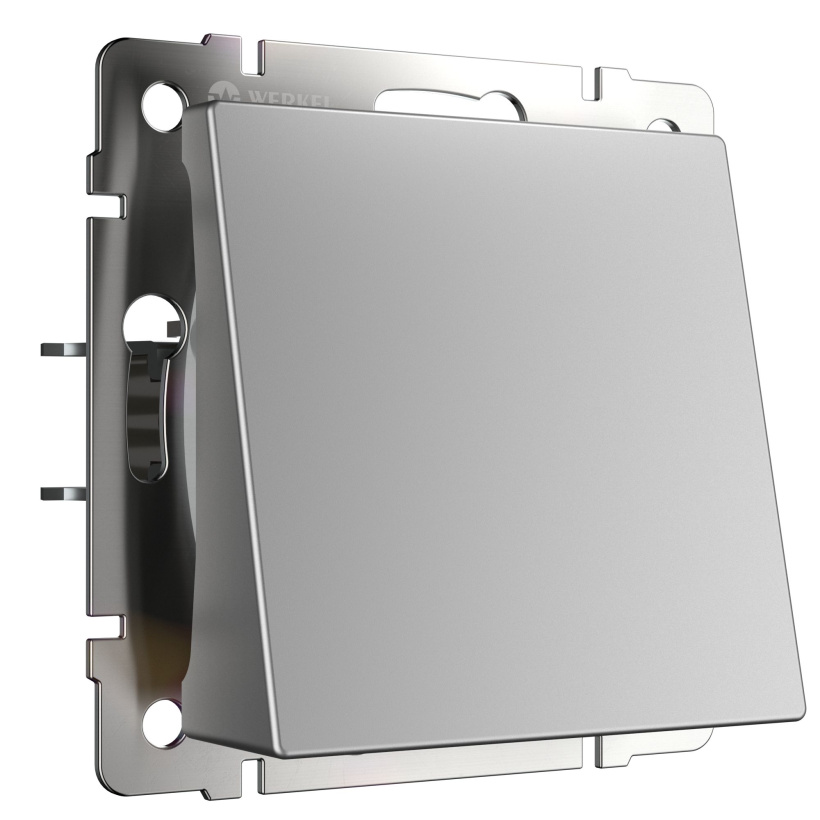 картинка Вывод кабеля СУ серебряная Werkel от магазина Электротехника