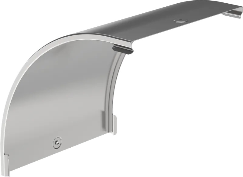 картинка Крышка поворота плавного 90град вертикального внешнего 150мм В20 ESCA IEK !!! от магазина Электротехника