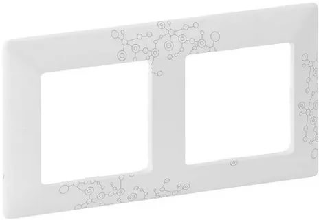 картинка Рамка 2-пост. Эл Грей Valena LIFE от магазина Электротехника