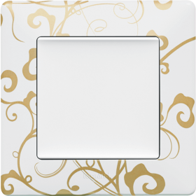 картинка Рамка  1-пост. ампир Белый Valena LIFE от магазина Электротехника