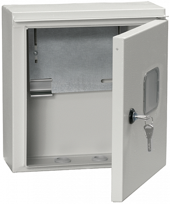 картинка Корпус металлический ЩУ 1/1-0 74 У1 IP54 (310х300х150) IEK от магазина Электротехника