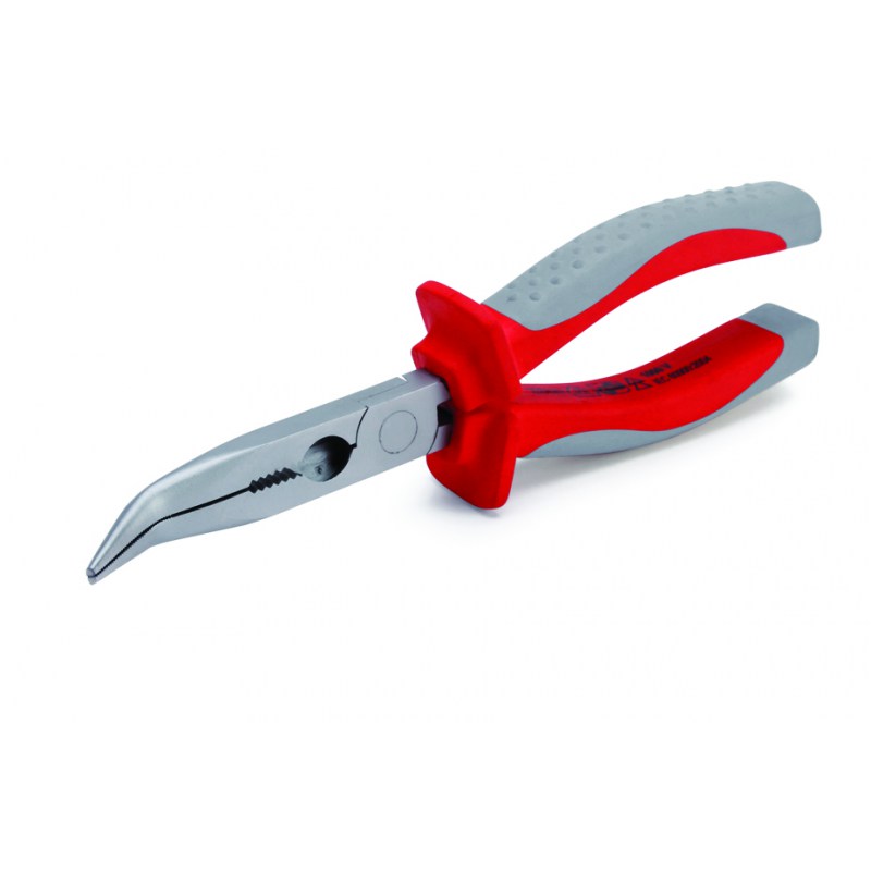 картинка Длинногубцы 200мм изогнутые, изолированные до 1000В КВТ от магазина Электротехника