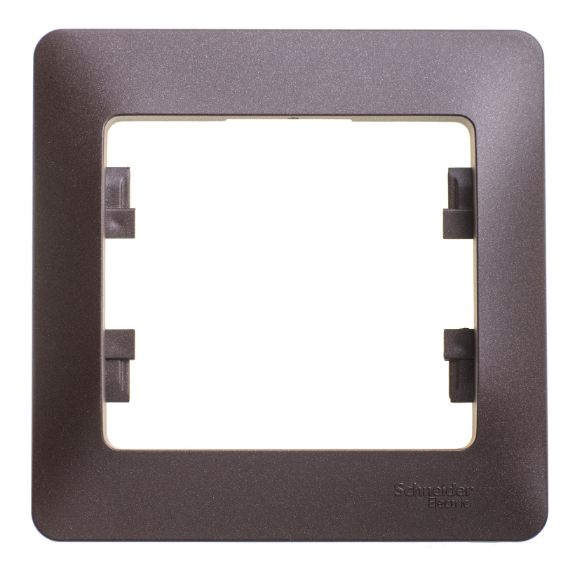 картинка Рамка 1-пост. IP44 шоколад Glossa !!! от магазина Электротехника